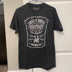 Bravado Guns N’ Roses Rock Band Paradise City Medium Gray T-Shirt